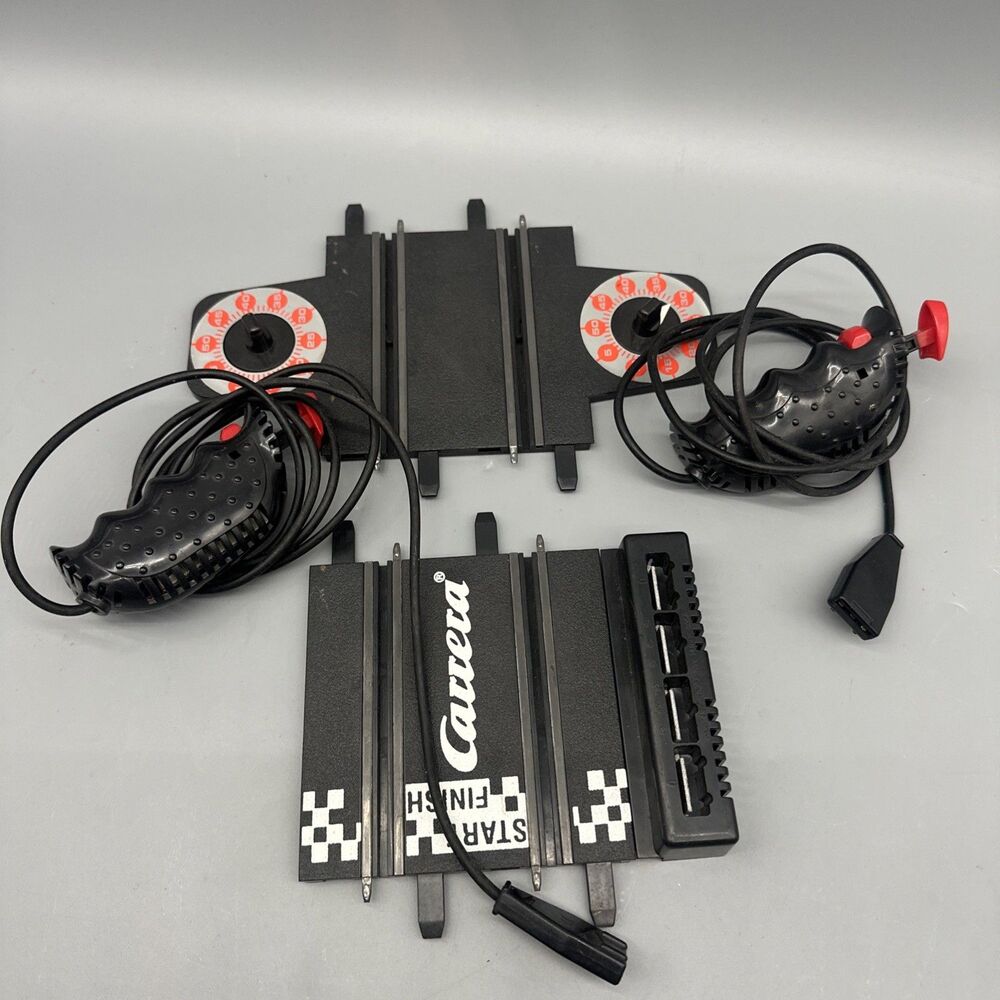 Carrera Go 1:43 Slot Track Start/Finish Line Controllers Lap Counter Power WORKS